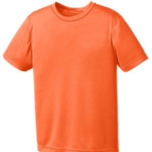 YST350 Sport-Tek Youth PosiCharge Competitor Tee **NEW** Neon Orange Size: Youth